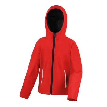 Junior Hooded Soft Shell Jacket