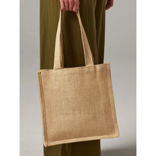 Jute Compact Tote