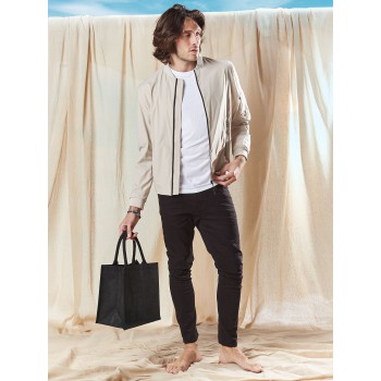 JUTE MIDI TOTE 100%J 30X30X19