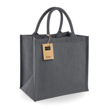 JUTE MIDI TOTE 100%J 30X30X19
