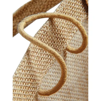 Jute Midi Tote