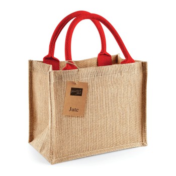 JUTE MINI BAG 100%J 26x22x14