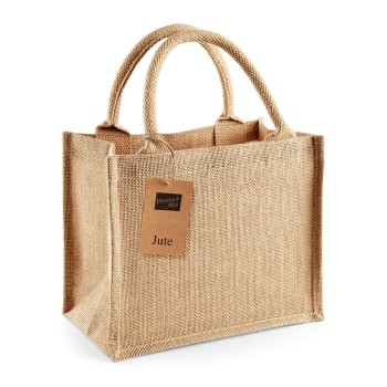 JUTE MINI BAG 100%J 26x22x14