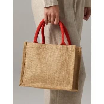 Jute Mini Gift Bag