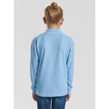 Kids 65/35 Long Sleeve Polo