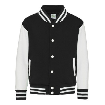 KIDS VARSITY JACKET 80%C 20%P