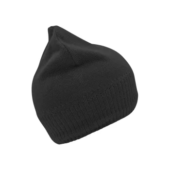 Knitted Beanie with Fleece Inset
