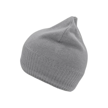 Knitted Beanie with Fleece Inset