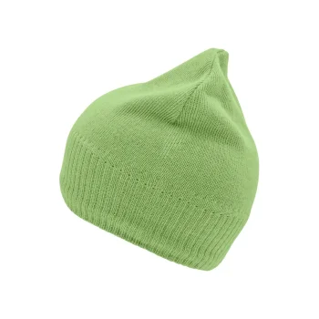 Knitted Beanie with Fleece Inset