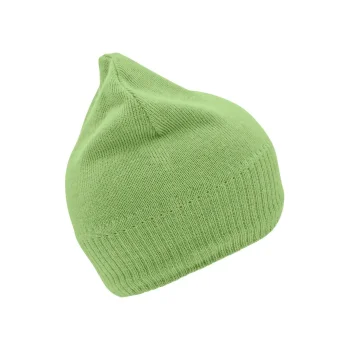 Knitted Beanie with Fleece Inset