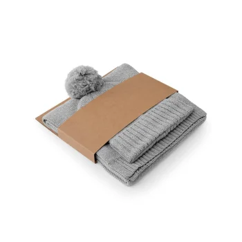 Knitted Scarf and Beanie Gift Set