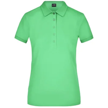 Ladies' Elastic Polo Piqué