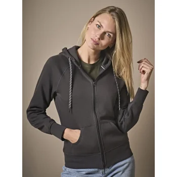 Ladies Fashion Full Zip Hood