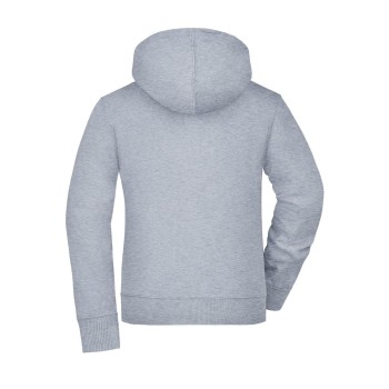 LADIES HOODED JACKET 80%C20%P