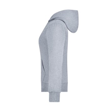 LADIES HOODED JACKET 80%C20%P