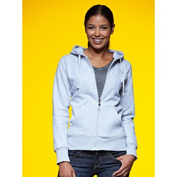 LADIES HOODED JACKET 80%C20%P