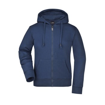 LADIES HOODED JACKET 80%C20%P