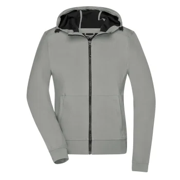 Ladies' Hooded Softshell Jacket