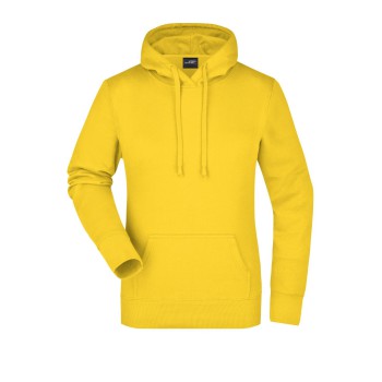 LADIES HOODED SWEAT 80%C20%P