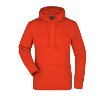 LADIES HOODED SWEAT 80%C20%P