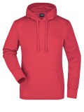 LADIES HOODED SWEAT 80%C20%P