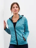 Ladies' Knitted Fleece Hoody