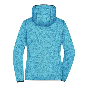 Ladies' Knitted Fleece Hoody