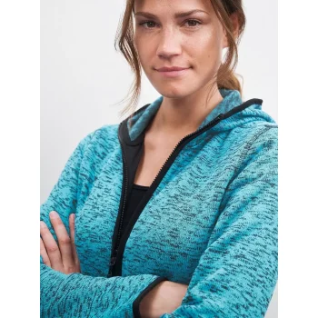 Ladies' Knitted Fleece Hoody