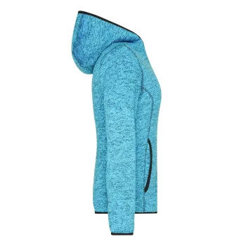 Ladies' Knitted Fleece Hoody