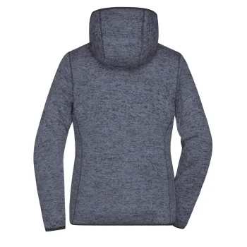 Ladies' Knitted Fleece Hoody