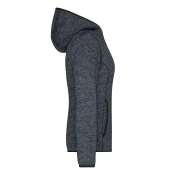 Ladies' Knitted Fleece Hoody