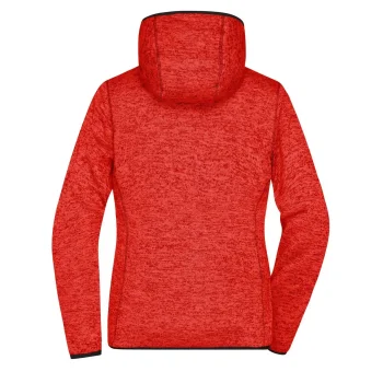 Ladies' Knitted Fleece Hoody