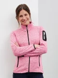 Ladies' Knitted Fleece Jacket