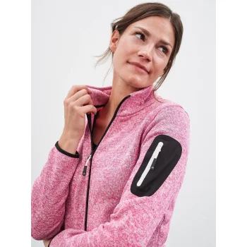 Ladies' Knitted Fleece Jacket