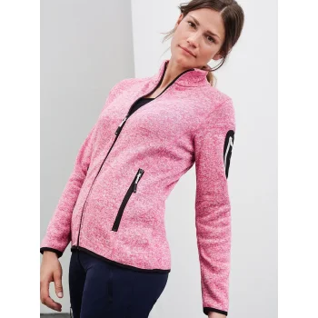 Ladies' Knitted Fleece Jacket