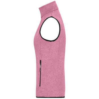 Ladies Knitted Fleece Vest 100