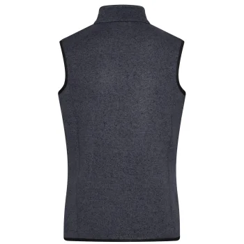 Ladies Knitted Fleece Vest