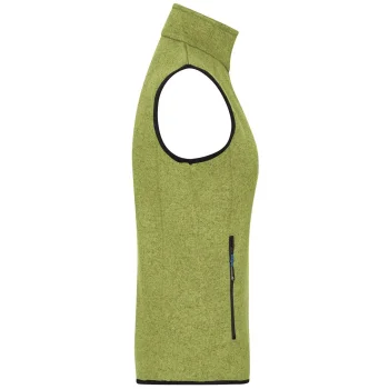 Ladies Knitted Fleece Vest