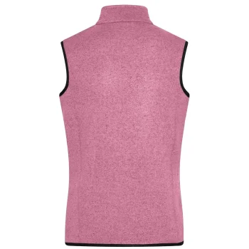 Ladies Knitted Fleece Vest