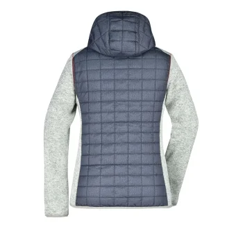 Ladies' Knitted Hybrid Jacket