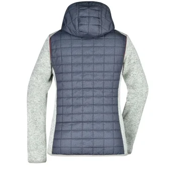 Ladies' Knitted Hybrid Jacket