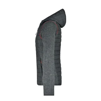 Ladies' Knitted Hybrid Jacket