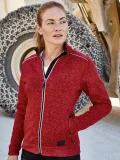 Ladies' Knitted Workwear Fleece Jacket - Solid