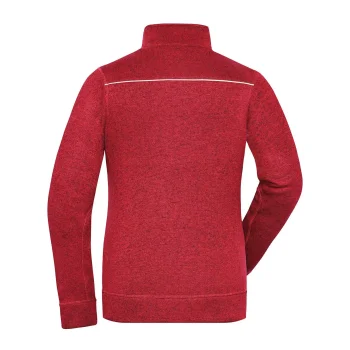 Ladies' Knitted Workwear Fleece Jacket - Solid