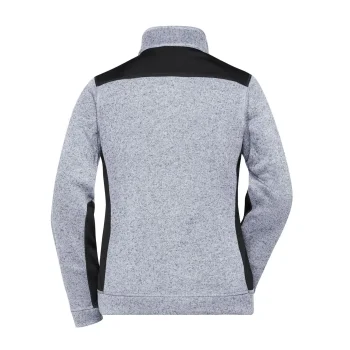 Ladies' Knitted Workwear Fleece Jacket - Strong