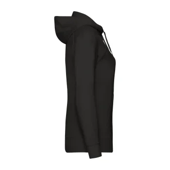 Ladies Lightweight Hooded Sweat Jacket