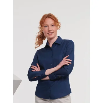 Ladies' Long Sleeve Easy Care Oxford Shirt