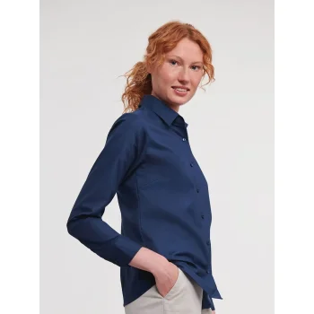 Ladies' Long Sleeve Easy Care Oxford Shirt