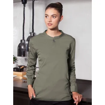 Ladies Long-Sleeve Work Shirt Performance