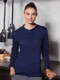 Ladies Long-Sleeve Work Shirt Performance